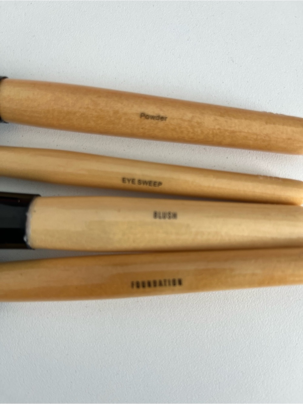 Vintage Bobbi Brown 9-Piece Makeup Brush Set + Red Zip Case (Complete) - Picture 5 of 10